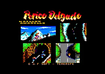 Perico Delgado Maillot Amarillo (1989)(Topo Soft)(es) screen shot title